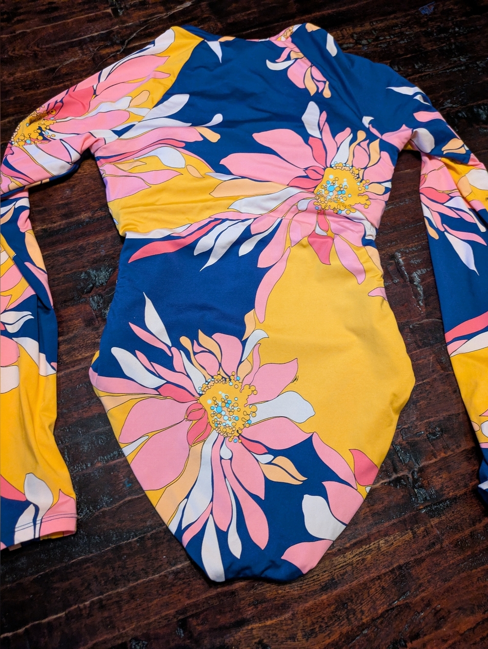 Trina Turk M Paddle Swimsuit in Floral - Picture 13 of 16